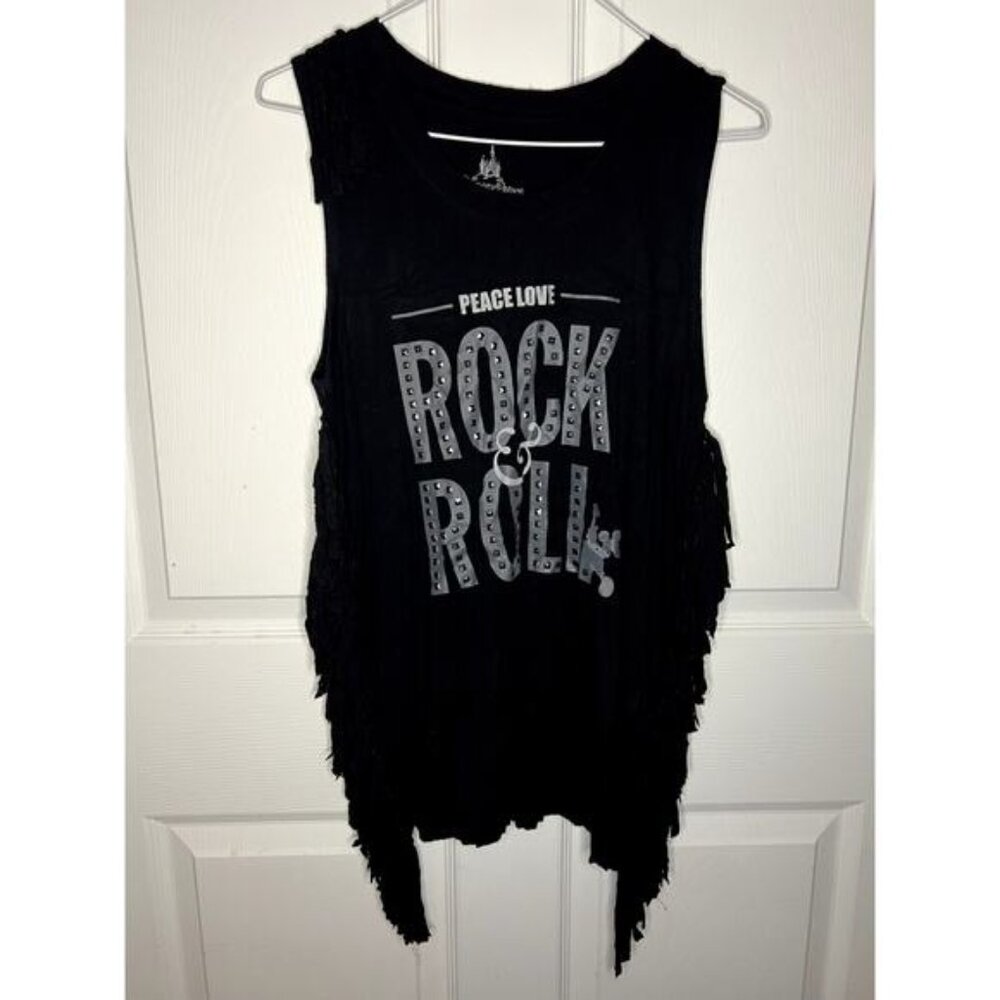 Disney Parks Rock N Roller coaster tank, size S